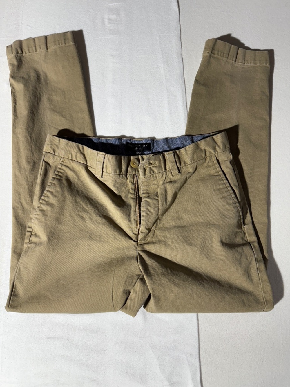 Banana Republic Aiden Slim Chino Pants Khaki Stretch Men’s 31x30